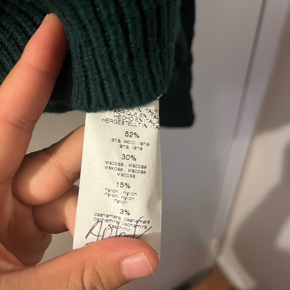 Brandy Melville Dark Green Sweater - Picture 3 of 3